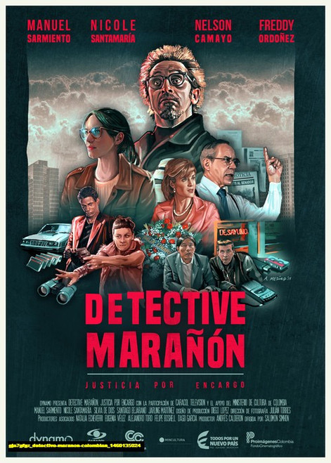 Jual Poster Film detective maranon colombian (gja7gfgz)