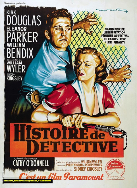 Jual Poster Film detective story french (c1scstva)