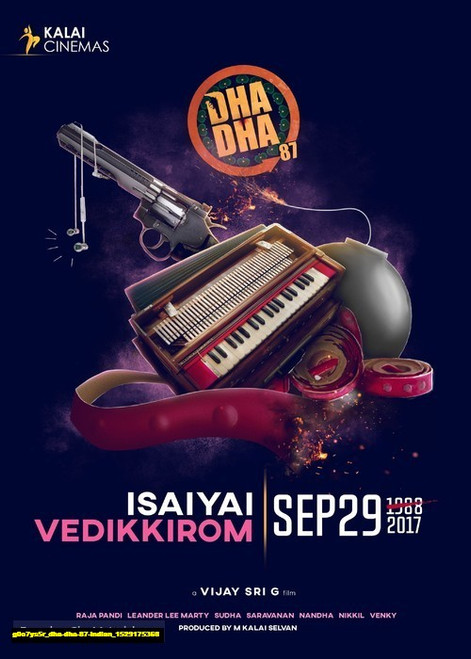 Jual Poster Film dha dha 87 indian (g0o7ys5r)