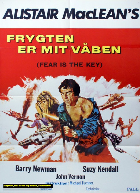 Jual Poster Film fear is the key danish (ssqyvt04)