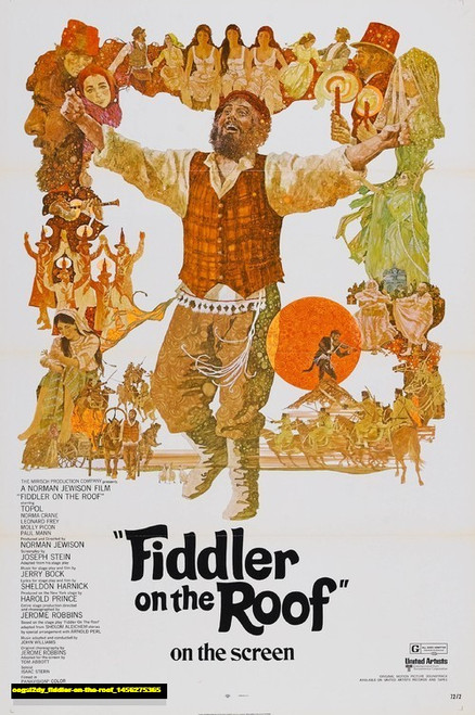 Jual Poster Film fiddler on the roof (oogsl2dy)