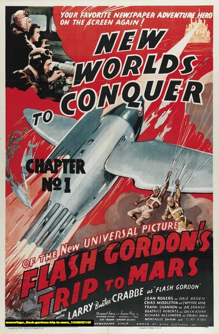 Jual Poster Film flash gordons trip to mars (wsww9qpc)