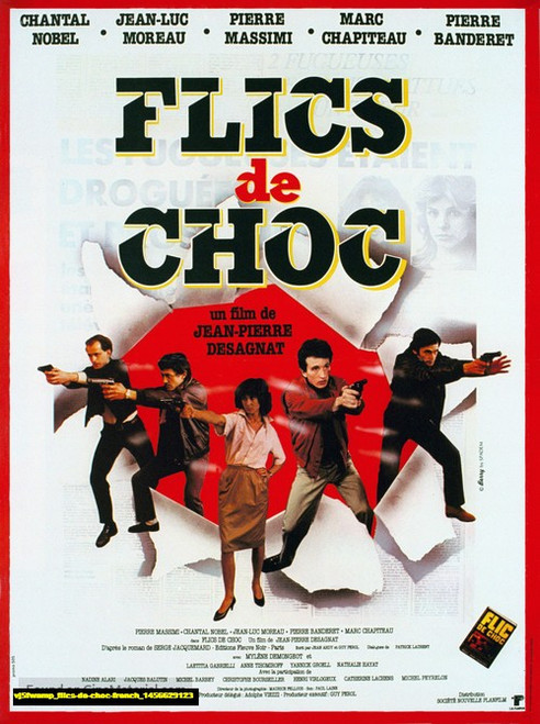 Jual Poster Film flics de choc french (vj5fwamp)