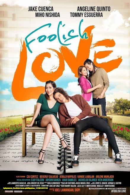 Jual Poster Film foolish love philippine (lykyeuon)