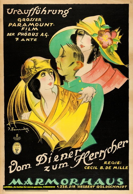 Jual Poster Film for better for worse german (ozt598dc) Jual Poster Film for better for worse german (ozt598dc)