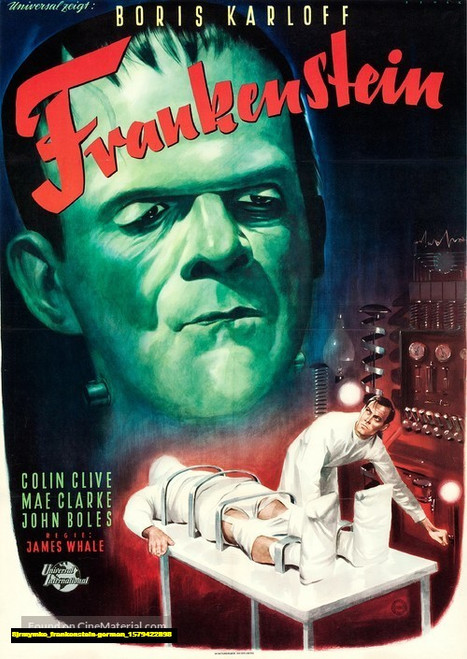 Jual Poster Film frankenstein german (8jrmymke)