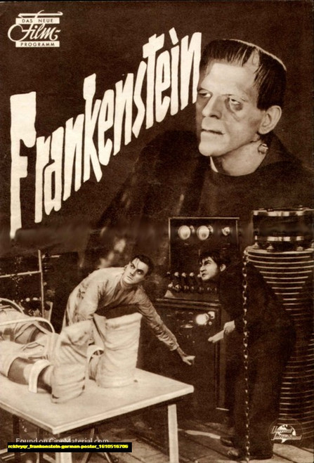 Jual Poster Film frankenstein german poster (rckivyqr)