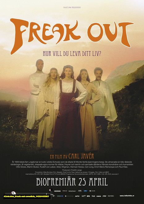 Jual Poster Film freak out swedish (45rdcdex)