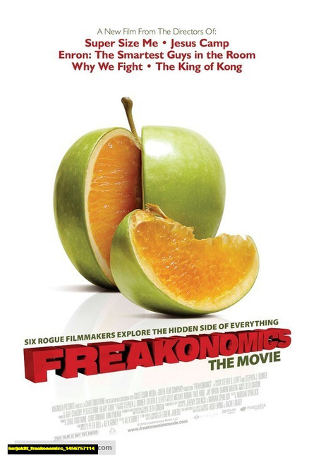 Jual Poster Film freakonomics (6erjak8t)