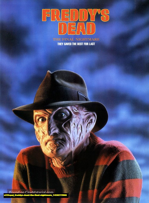 Jual Poster Film freddys dead the final nightmare (x22tspaj)