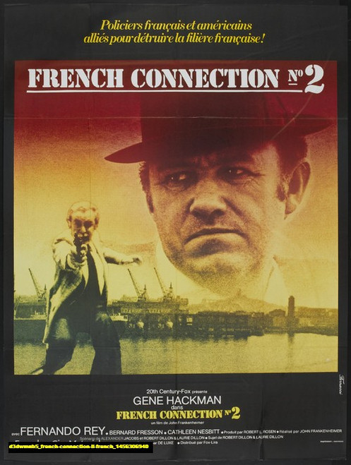 Jual Poster Film french connection ii french (d3dwmnb5)