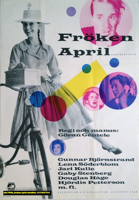 Jual Poster Film froken april swedish (n2c79i3k)