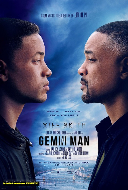 Jual Poster Film gemini man (bz1eh7c4)