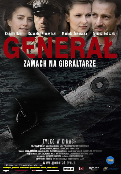 Jual Poster Film general zamach na gibraltarze polish (eat8bgl1)