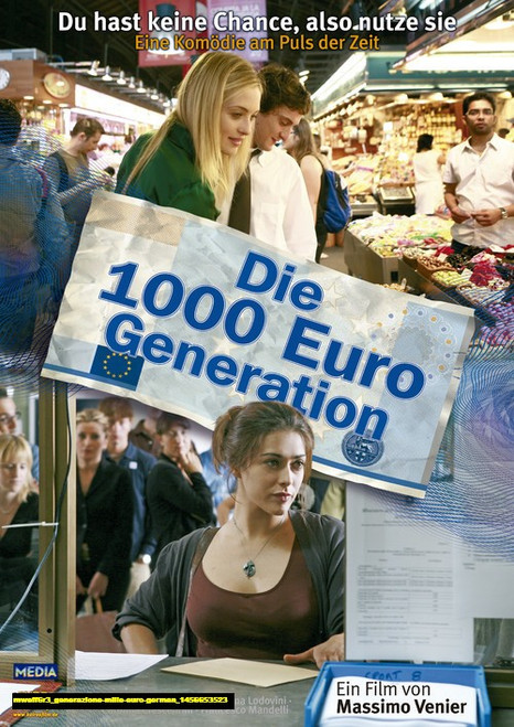 Jual Poster Film generazione mille euro german (mweff6r3)