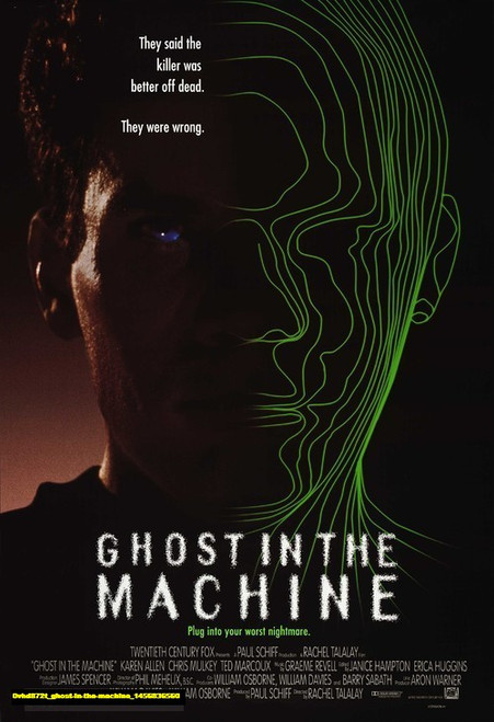 Jual Poster Film ghost in the machine (0vhd872t)