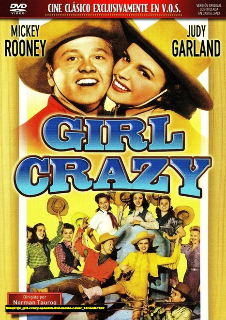 Jual Poster Film girl crazy spanish dvd movie cover (fhhqx3jx)