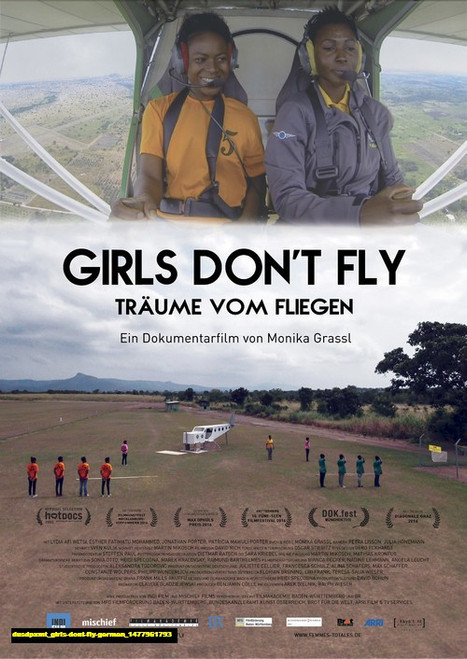 Jual Poster Film girls dont fly german (dusdpxmt)