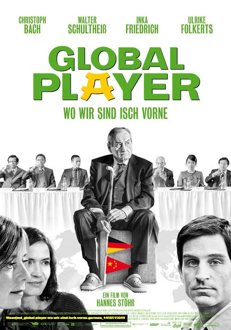 Jual Poster Film global player wo wir sind isch vorne german (9teevjmd)