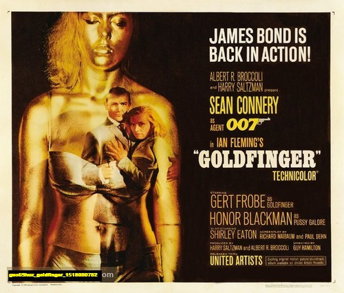 Jual Poster Film goldfinger (guo69huz) Jual Poster Film goldfinger (guo69huz)