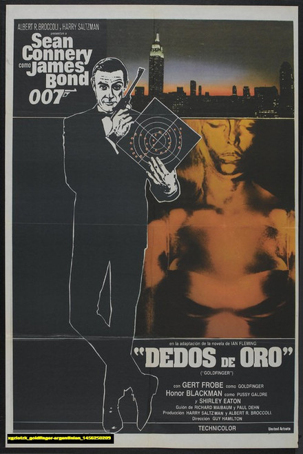 Jual Poster Film goldfinger argentinian (xgziotzk) Jual Poster Film goldfinger argentinian (xgziotzk)