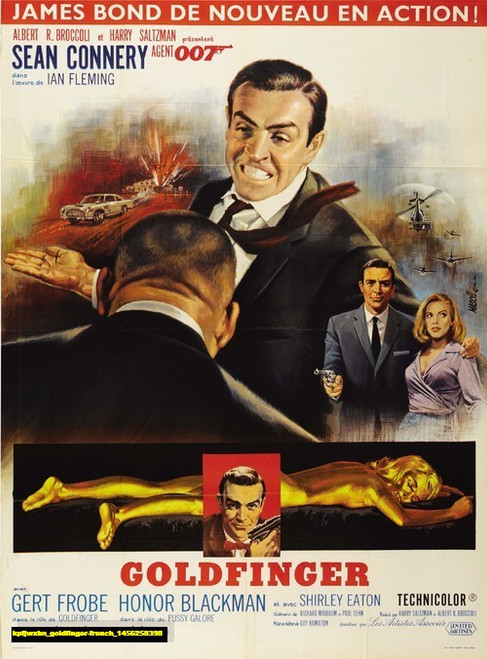 Jual Poster Film goldfinger french (kpfjwxbn) Jual Poster Film goldfinger french (kpfjwxbn)