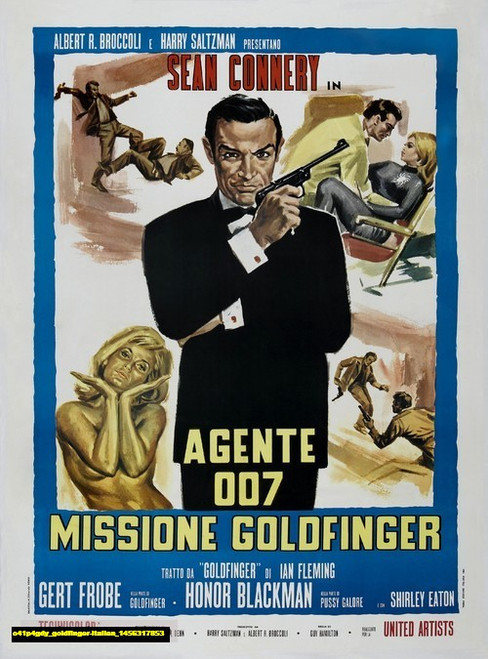 Jual Poster Film goldfinger italian (o41p4gdy) Jual Poster Film goldfinger italian (o41p4gdy)