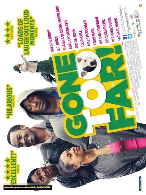 Jual Poster Film gone too far british (uajmufla)