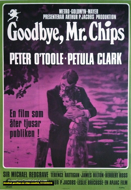 Jual Poster Film goodbye mr chips swedish (vlvwfxqf)