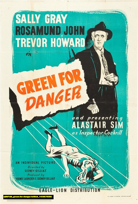 Jual Poster Film green for danger british (xjthf1dh)