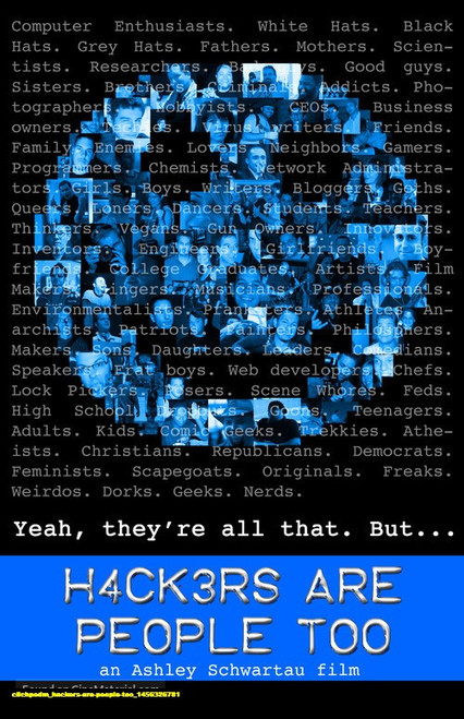 Jual Poster Film hackers are people too (c8chpedm)