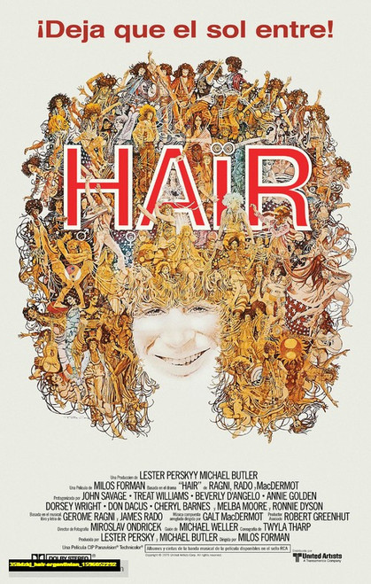 Jual Poster Film hair argentinian (35lldzkj)