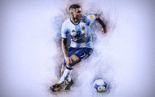 Jual Poster Argentinian Mauro Icardi Soccer Soccer Mauro Icardi APC001 Jual Poster Argentinian Mauro Icardi Soccer Soccer Mauro Icardi APC001