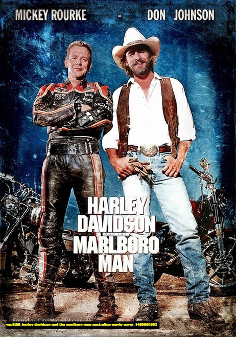 Jual Poster Film harley davidson and the marlboro man australian movie cover (vgs8tl5j)