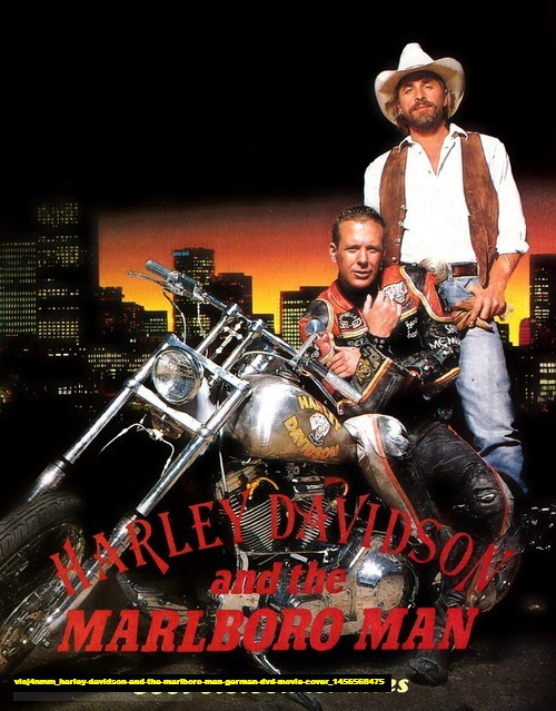 Jual Poster Film harley davidson and the marlboro man german dvd movie cover (vioj4nmm)