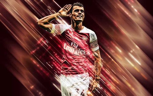 Jual Poster Arsenal F.C. Granit Xhaka Soccer Swiss Soccer Granit Xhaka APC002 Jual Poster Arsenal F.C. Granit Xhaka Soccer Swiss Soccer Granit Xhaka APC002