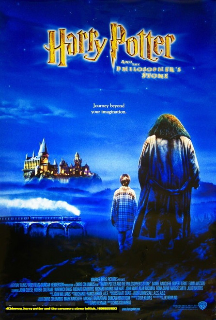 Jual Poster Film harry potter and the sorcerers stone british (r83dmvea)