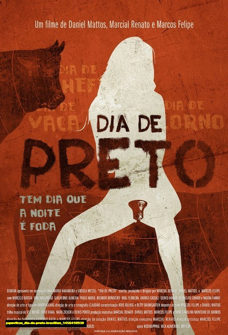 Jual Poster Film dia de preto brazilian (pqmviksu)