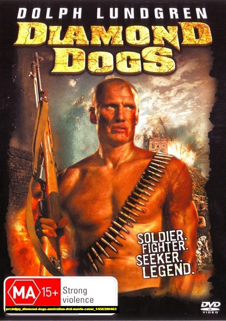 Jual Poster Film diamond dogs australian dvd movie cover (prcddjpy)
