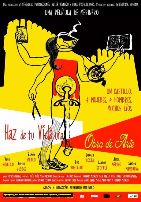 Jual Poster Film haz de tu vida una obra de arte spanish (vg8oght9)