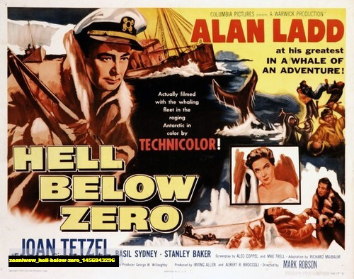 Jual Poster Film hell below zero (zeanlwew)