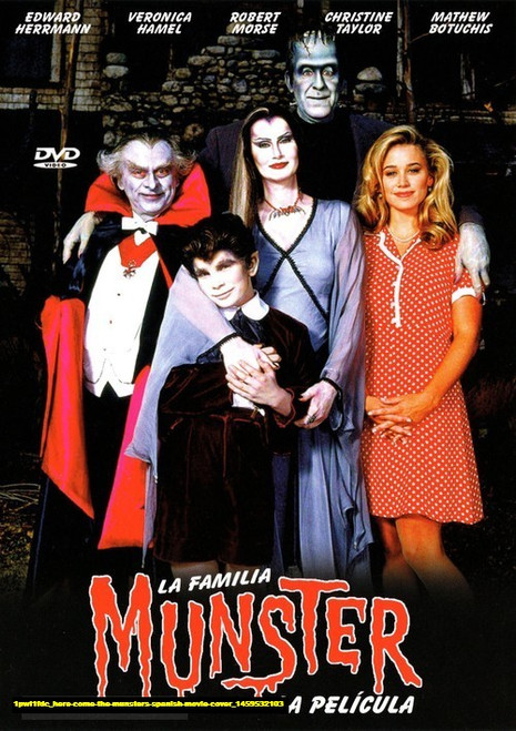 Jual Poster Film here come the munsters spanish movie cover (1pwi1fdc)
