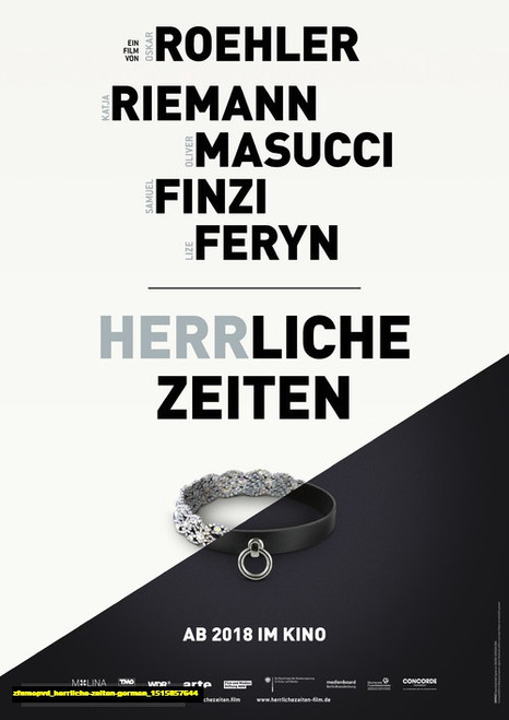 Jual Poster Film herrliche zeiten german (zfnmepvd)