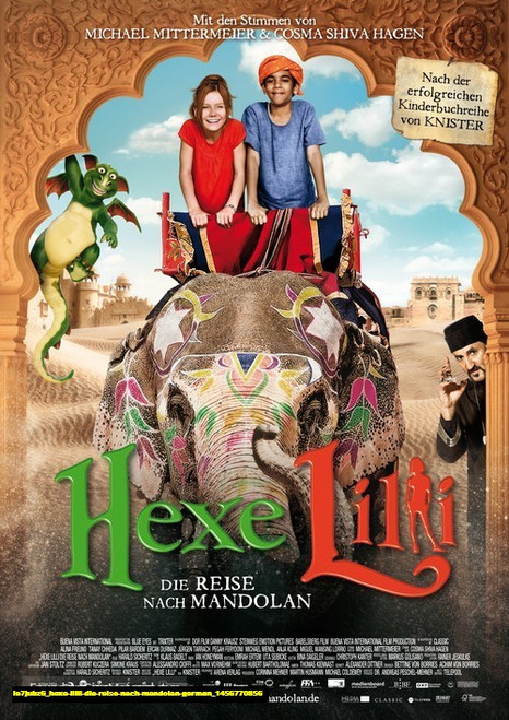 Jual Poster Film hexe lilli die reise nach mandolan german (ie7jubz6)