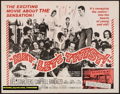 Jual Poster Film hey lets twist (vfrstm0m)