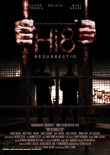 Jual Poster Film hi8 resurrectio german (jd0t9boo)