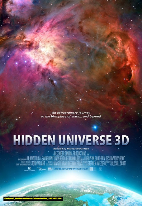 Jual Poster Film hidden universe 3d australian (s5udqoo5)