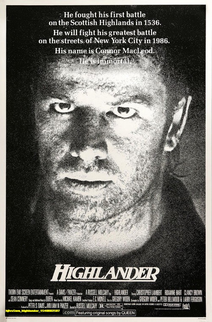 Jual Poster Film highlander (hjivs5nm) Jual Poster Film highlander (hjivs5nm)