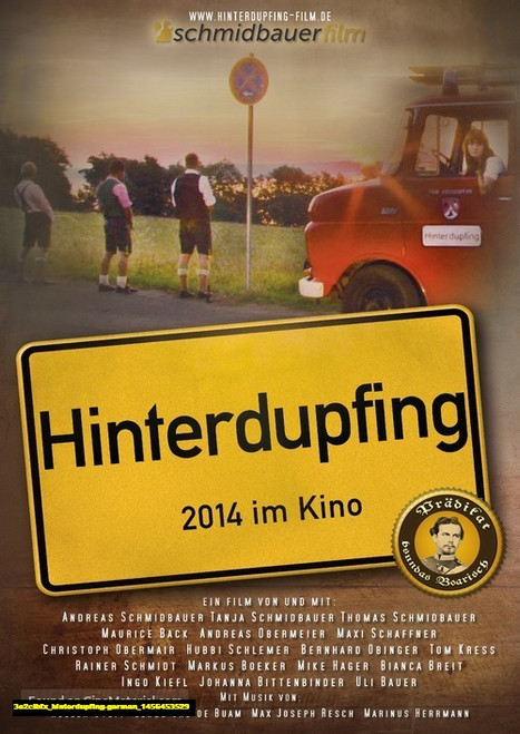 Jual Poster Film hinterdupfing german (3o2cibfx)