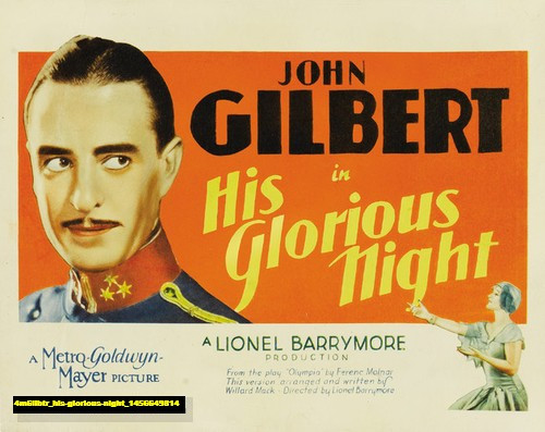 Jual Poster Film his glorious night (4m6iibtr)